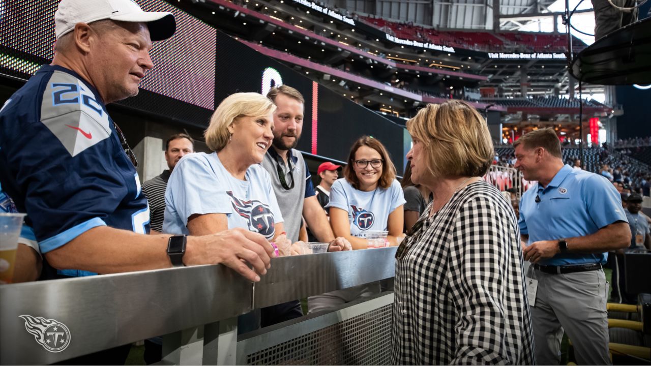 Titans Fans 'Titan Up' in Atlanta