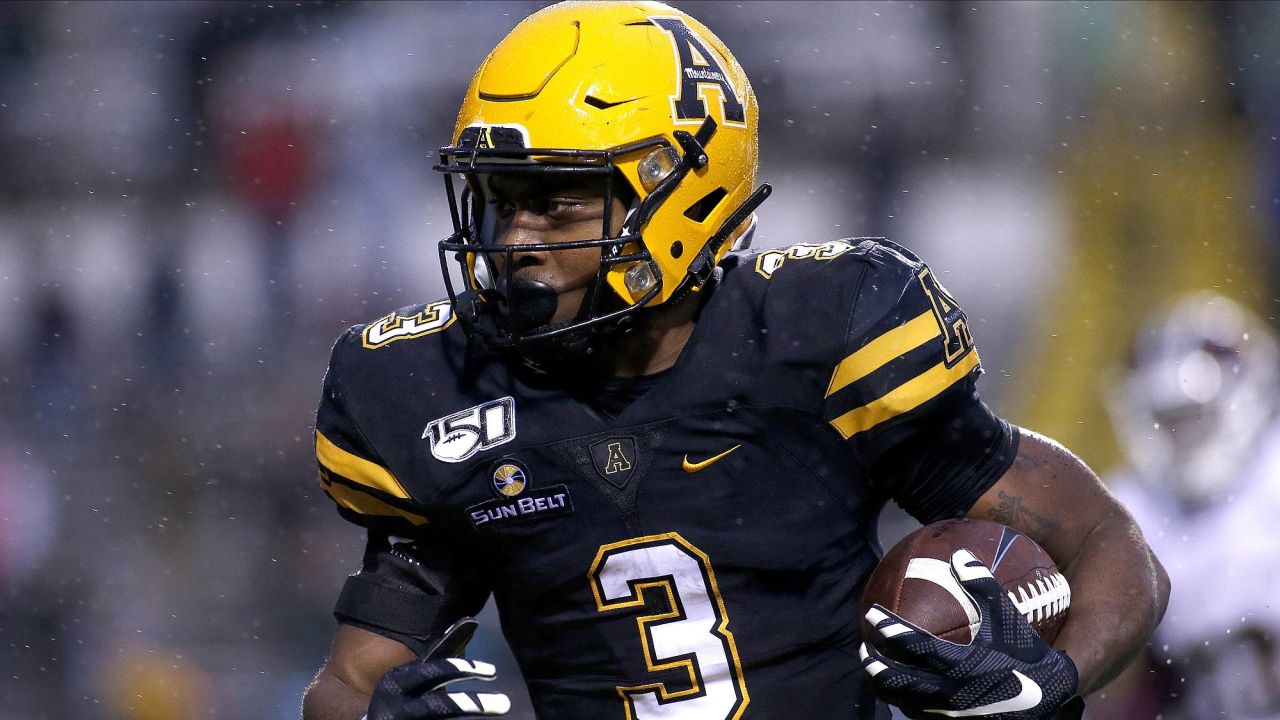 Titans Select Appalachian State RB Darrynton Evans in Third Round of the  NFL Draft