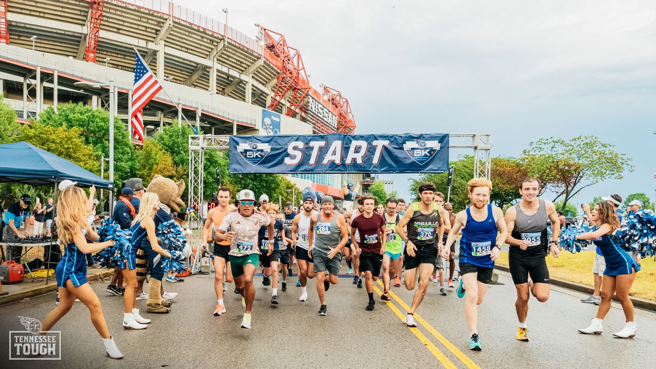 NFL alumni's 5k run