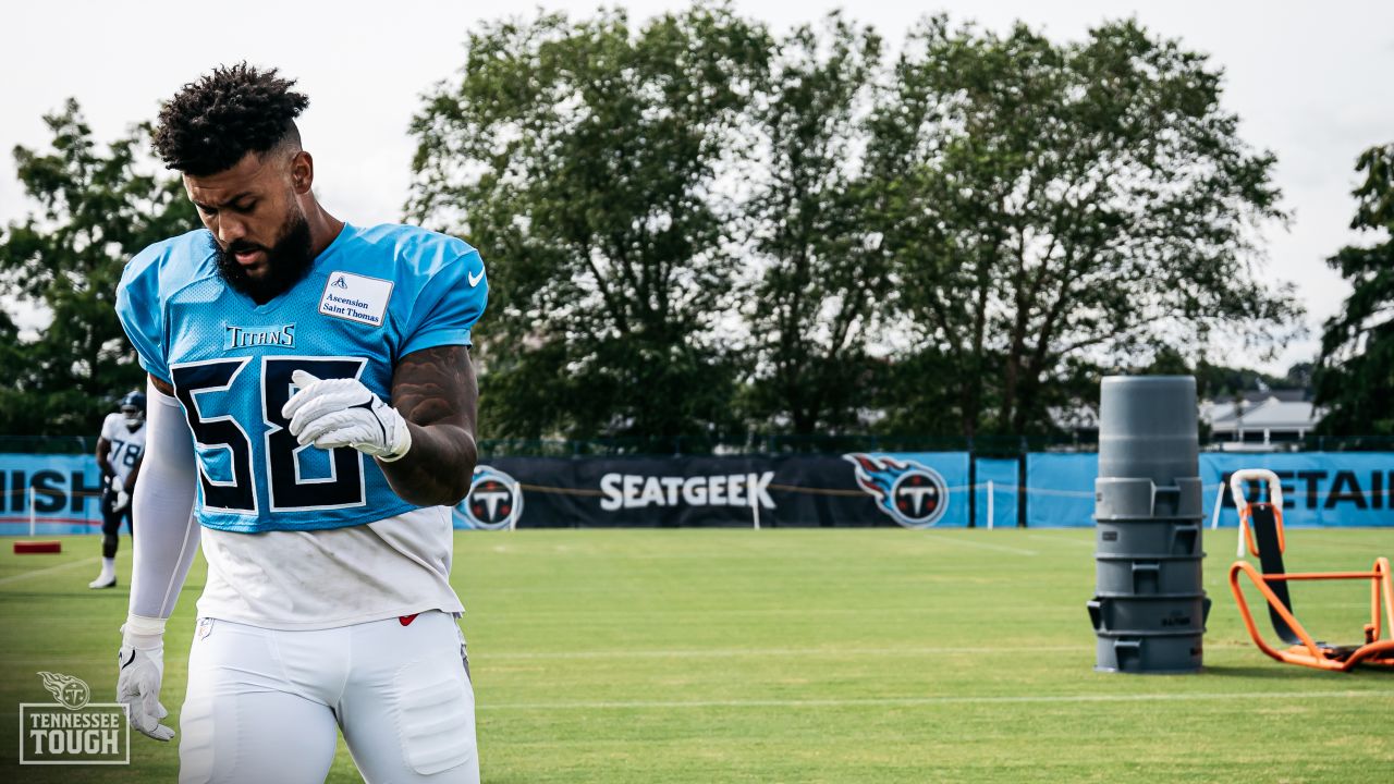 PHOTOS: Titans Training Camp Aug. 7