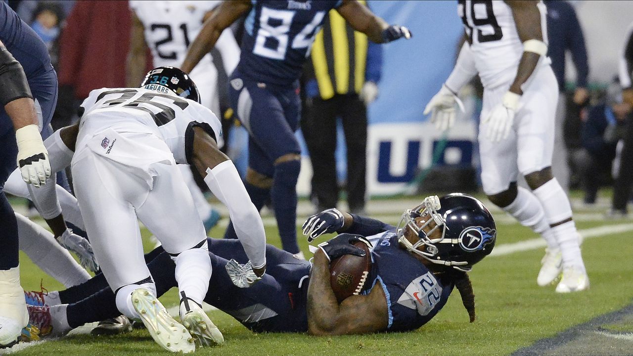 Titans Derrick Henry scores 99-yard touchdown run against Jaguars