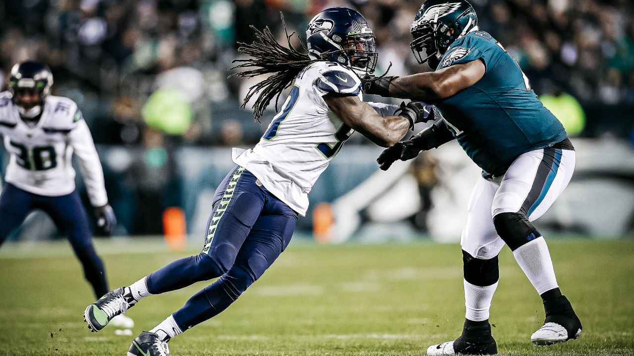 Seattle Seahawks' D.K. Metcalf catches a touchdown pass during the second  half of an NFL wild-card playoff football game against the Philadelphia  Eagles, Sunday, Jan. 5, 2020, in Philadelphia. (AP Photo/Julio Cortez