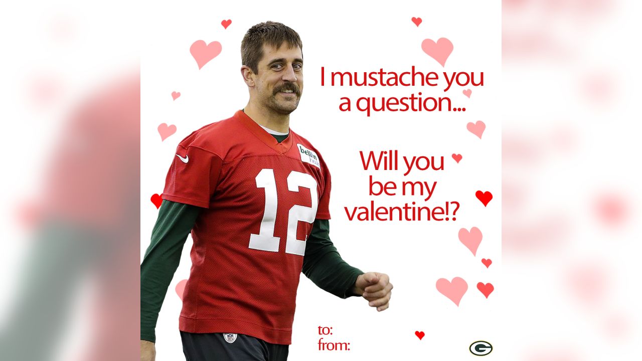 aaron rodgers mustache shirt