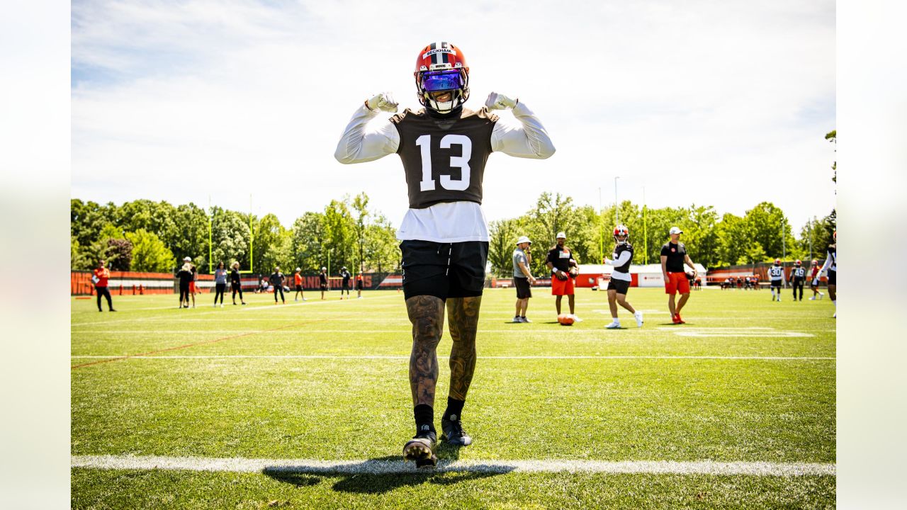 Browns: Odell Beckham Jr., starts NFL camp without his signature look