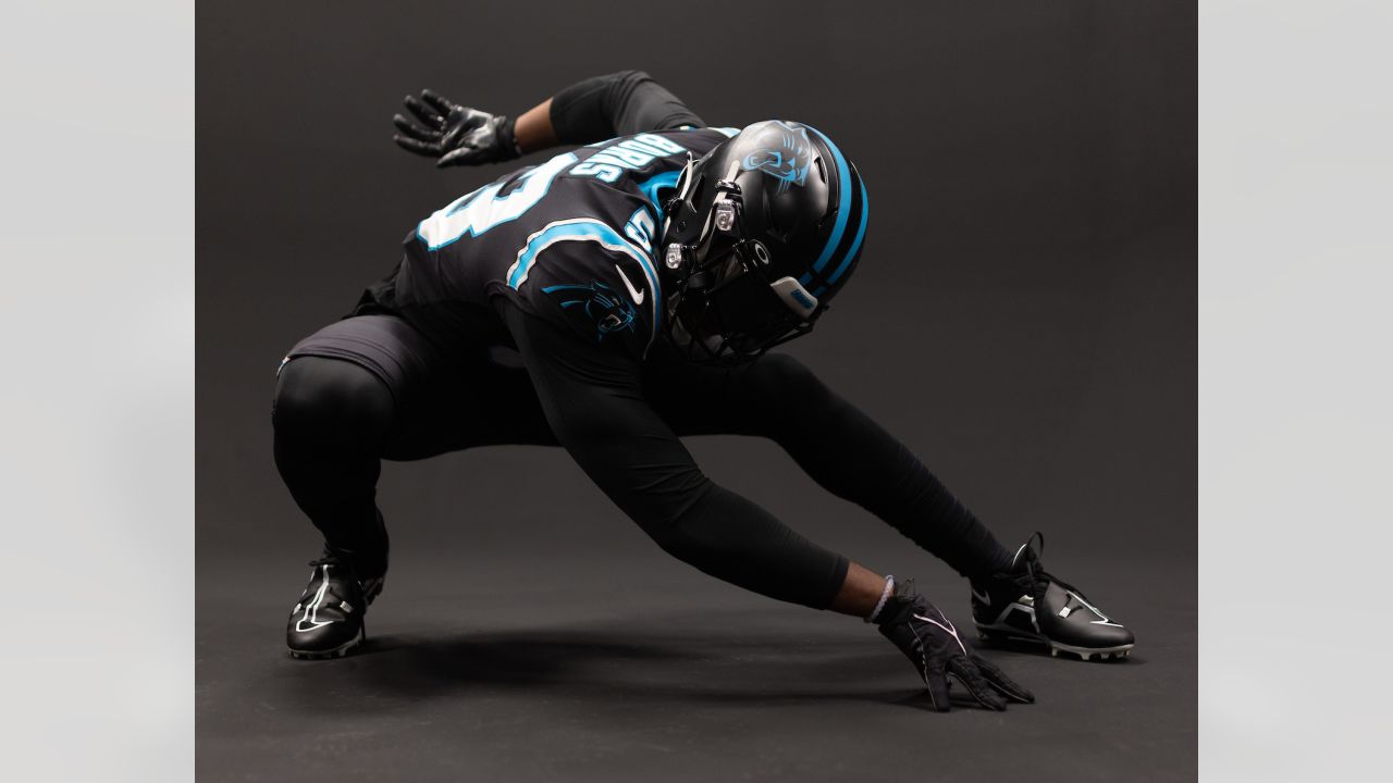 PHOTOS: First look at new Panthers black helmet