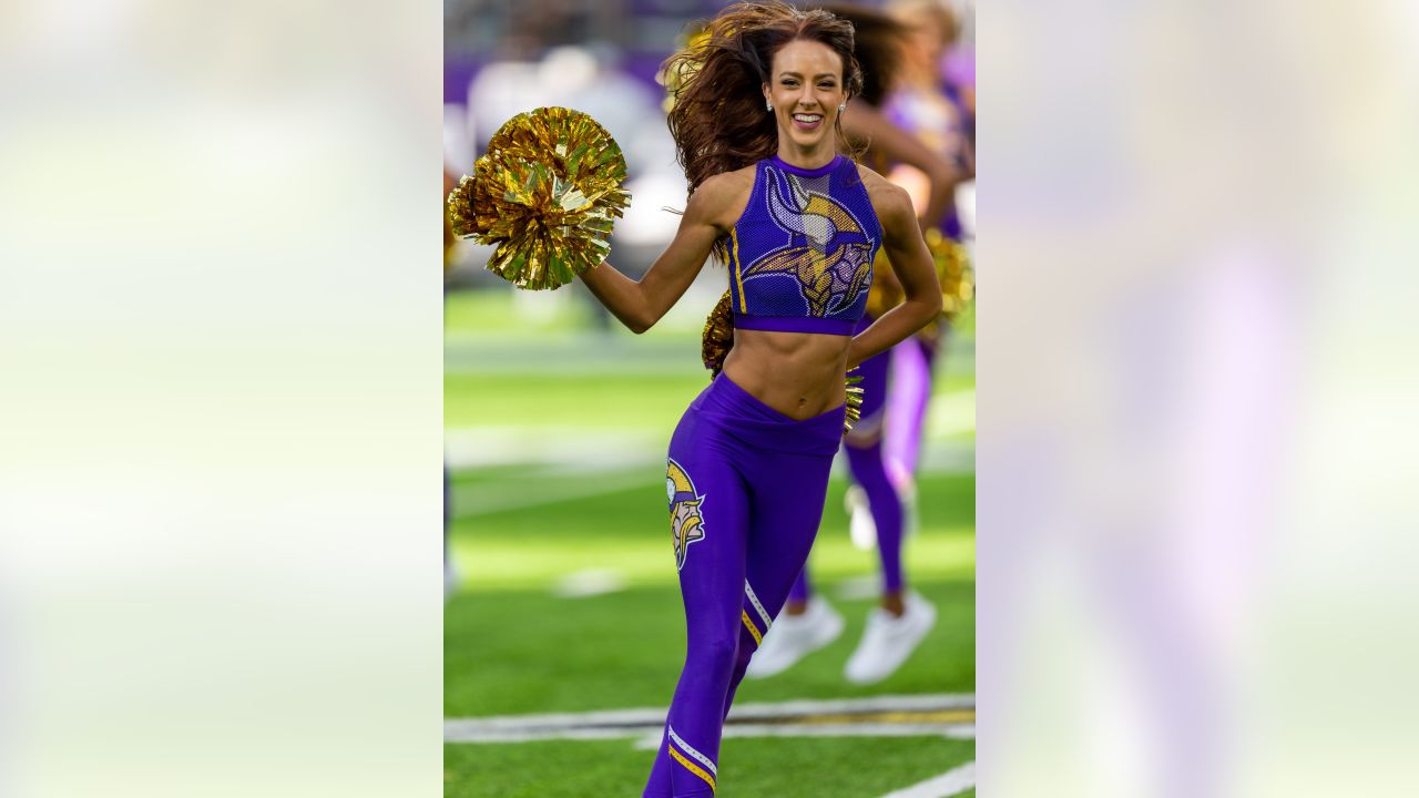 Thursday Night Cheerleaders From Minnesota Vikings vs. Philadelphia Eagles  Week 2 Clash Steal the Spotlight - EssentiallySports