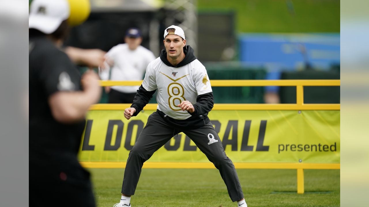 Cousins, Cook Participate in NFL Pro Bowl Skills Showdown