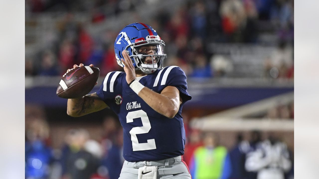 The Draft Network on X: If the Houston Texans are in a position to draft a  quarterback next year, could they go after Ole Miss QB Matt Corral in the 2022  NFL