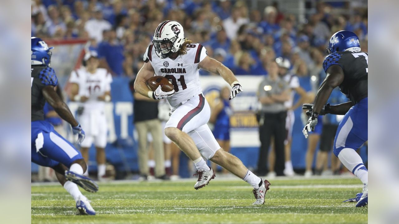 South Carolina football's Hayden Hurst long TV vs Arkansas