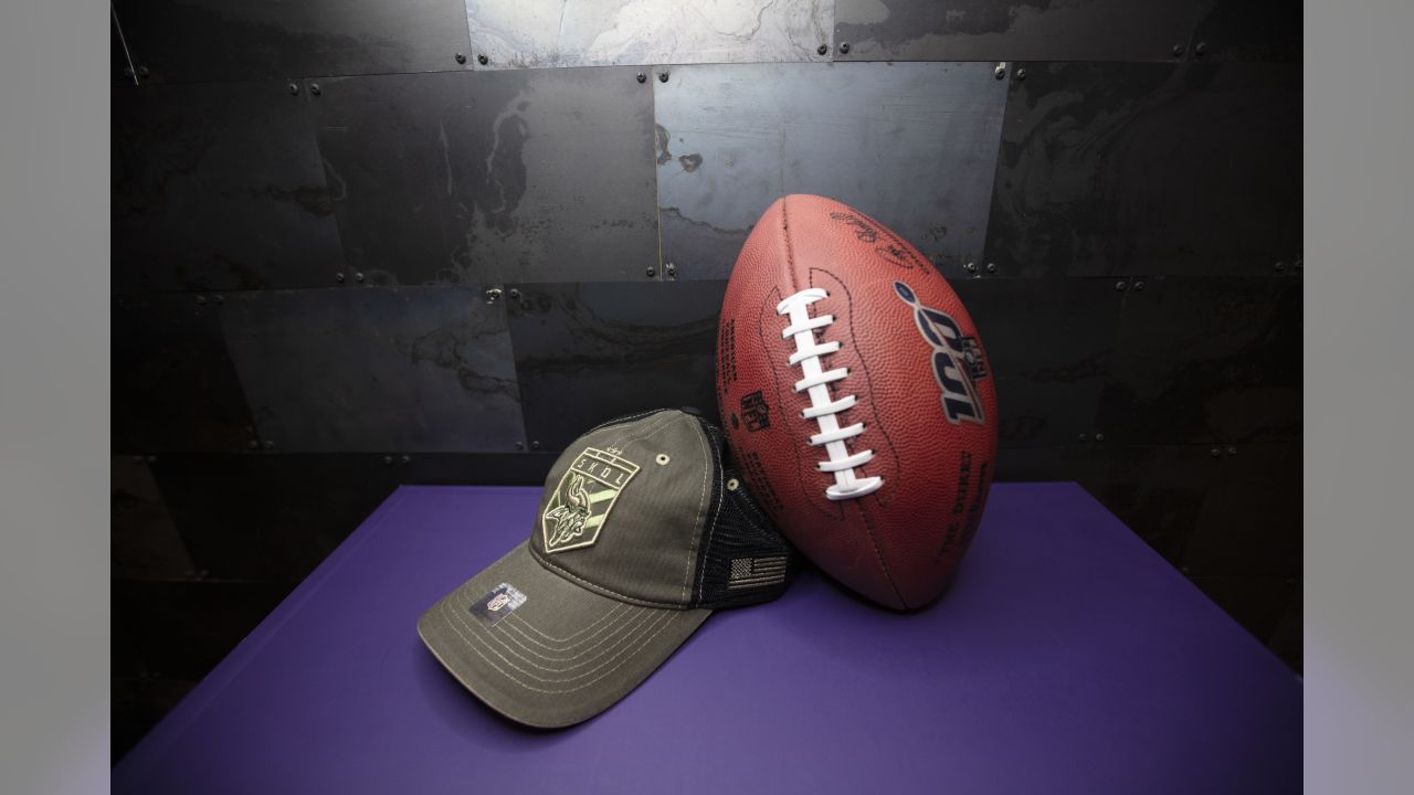 Wilson Official “The Duke” NFL Veteran's Military Salute To Service Game  Ball