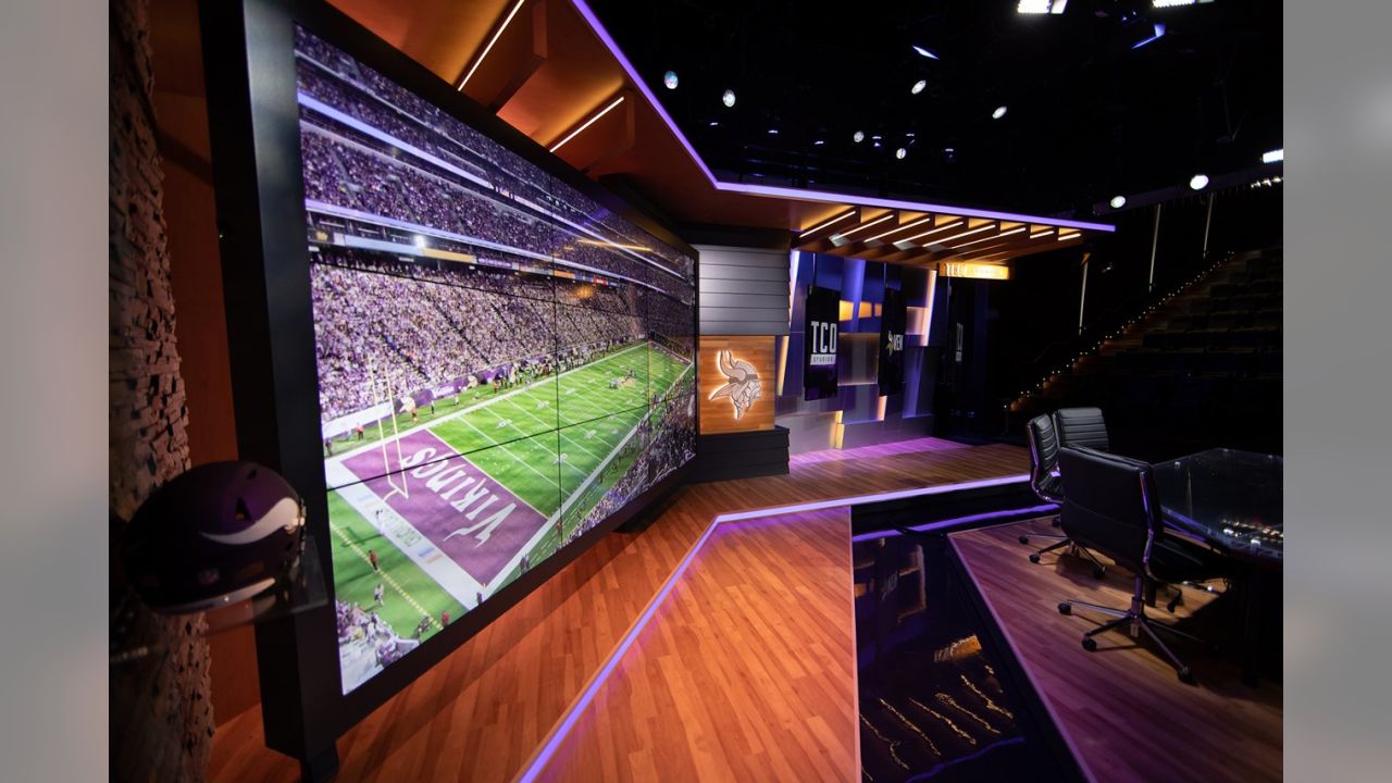 Minnesota Vikings show off TCO Studios for team TV content