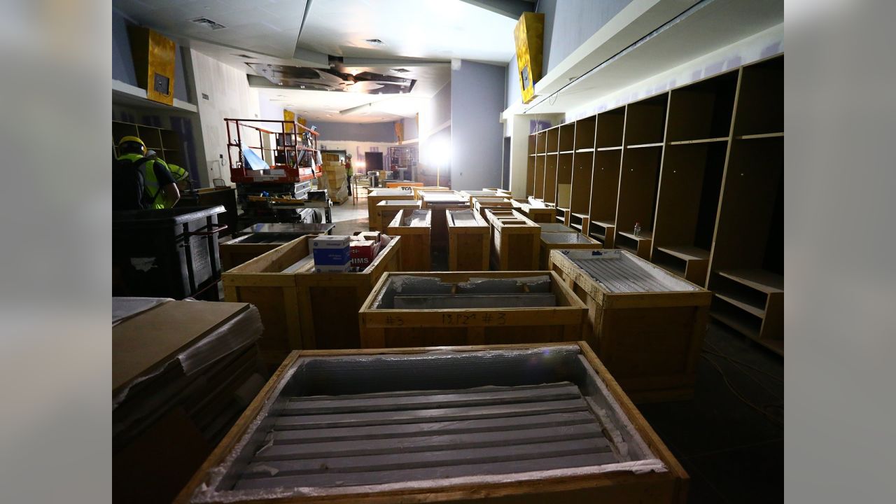 Minnesota Vikings on X: The #Vikings locker room at @usbankstadium is  almost complete! PHOTOS:   /  X