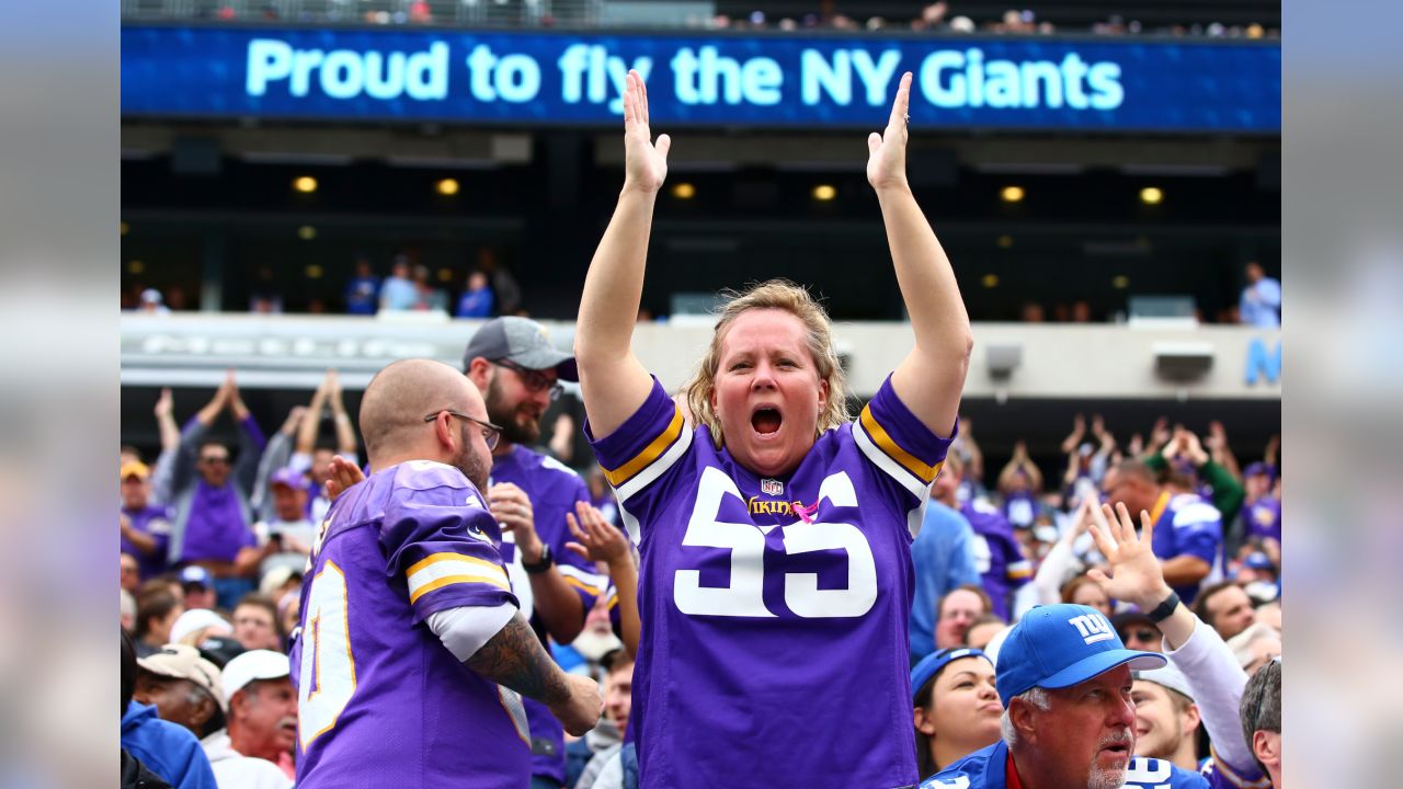 Minnesota Vikings Danielle Hunter Jersey  Hall of Famer John Randle was  excited to see the jersey and gloves Minnesota Vikings DE Danielle Hunter  wore when he became the youngest player in