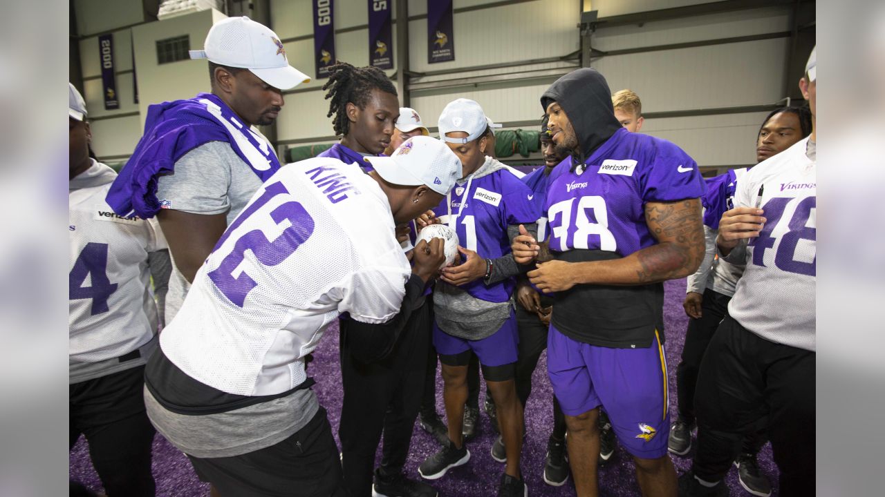 Adam Thielen Greets Minnesota Vikings Fans At Pro-Am Golf