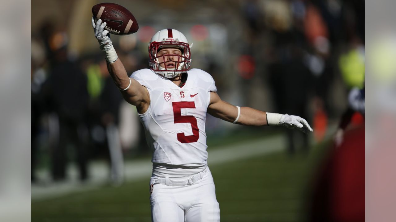 Stanford University Christian McCaffrey Autographed Footballs