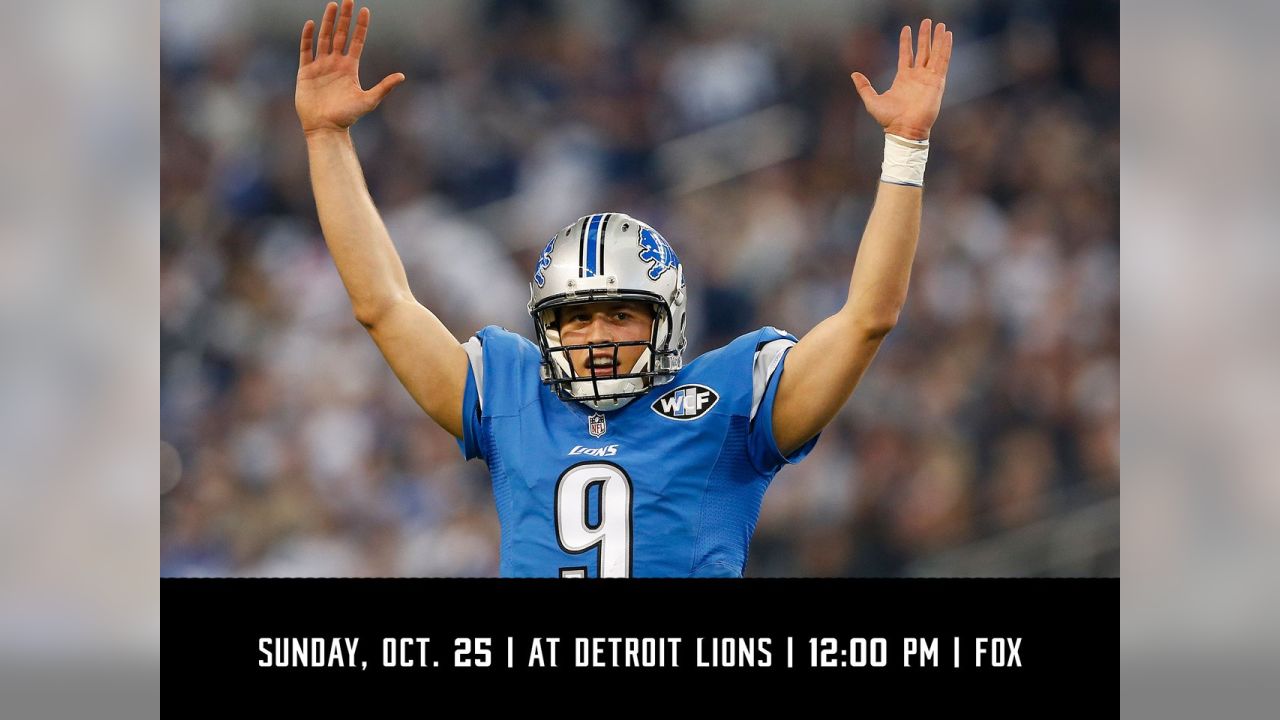 Detroit Lions 2015 schedule released: Dates and times