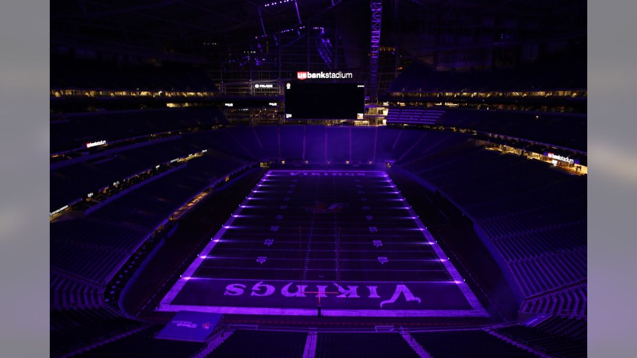 LOOK: The new Vikings stadium is unofficially 'Purple Heaven