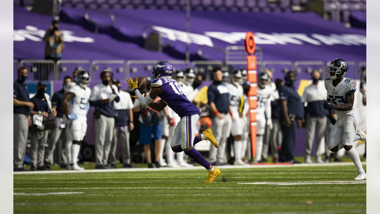 Justin Jefferson Talks with Randy Moss, Percy Harvin, Sammy White