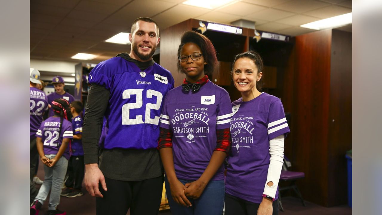 Harrison Smith Surprises Big Brothers Big Sisters at Dodgeball Game