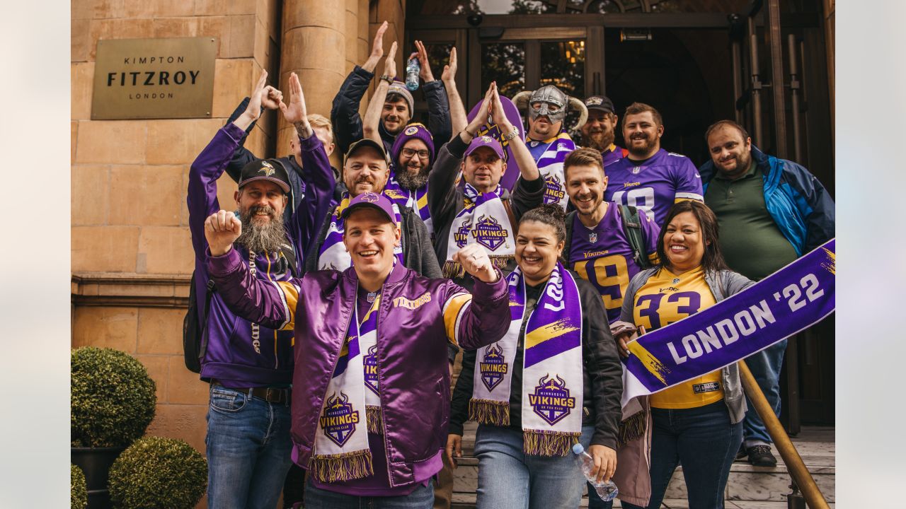 Have purple, will travel: Vikings fans ready for London invasion