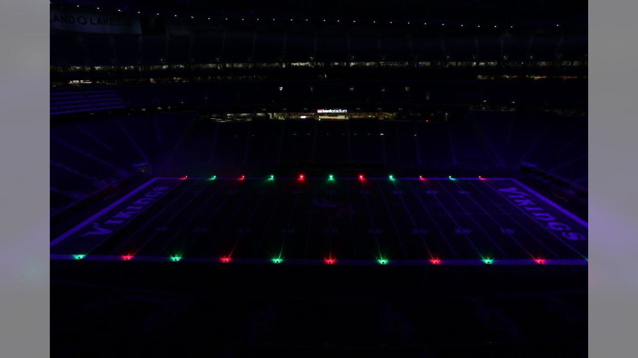 U.S. Bank Stadium Holiday Light Show