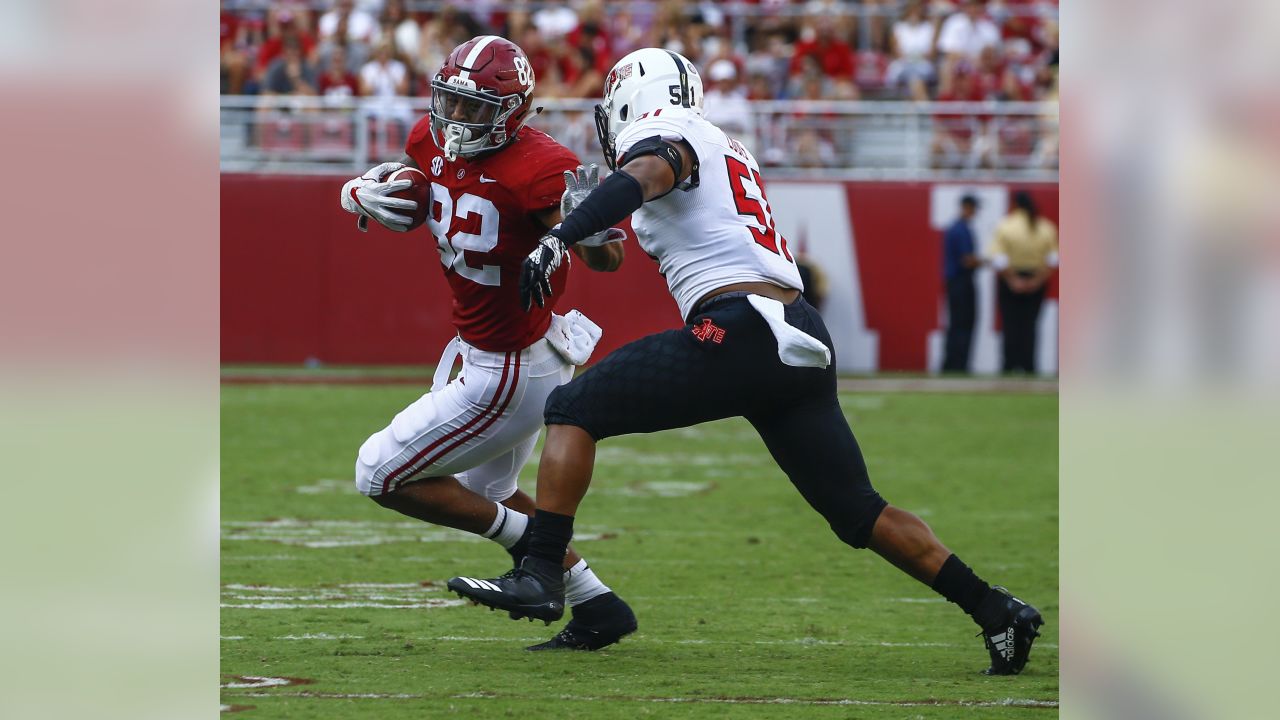 Alabama tight end Irv Smith Jr. follows in steps of father, O.J. Howard