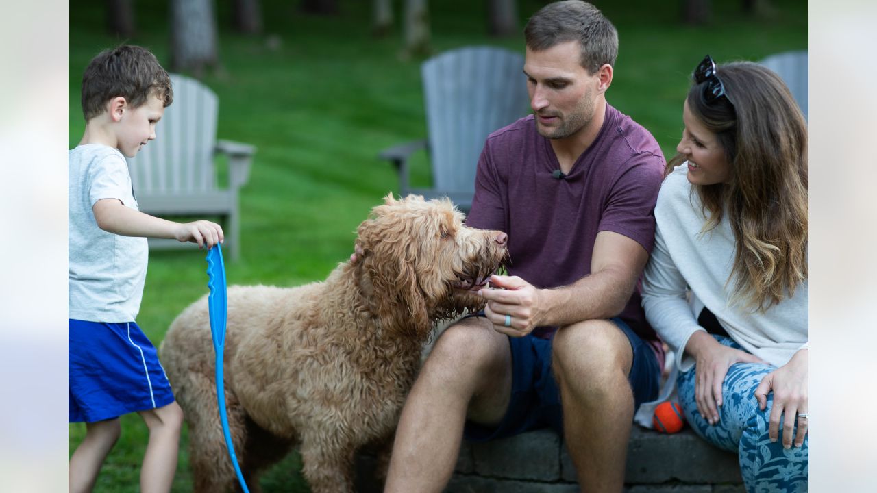 Kirk Cousins' Dog a Key Member of the Family