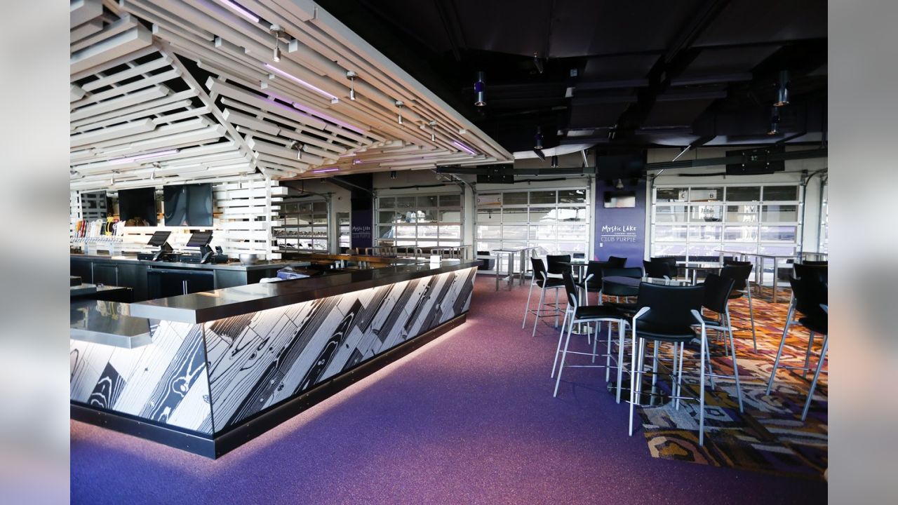 U.S. Bank Stadium Photos: Mystic Lake's Club Purple