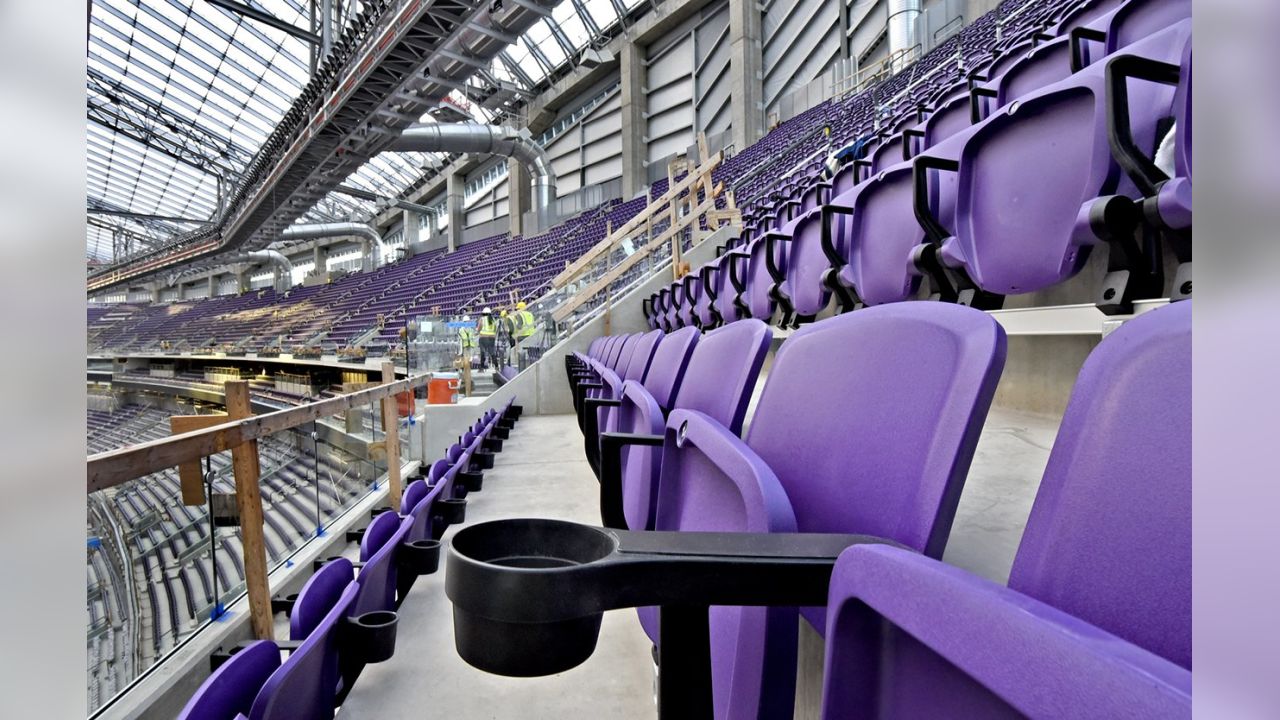 Vikings Tout First-Class Accommodations During Media Tour At New U.S. Bank  Stadium