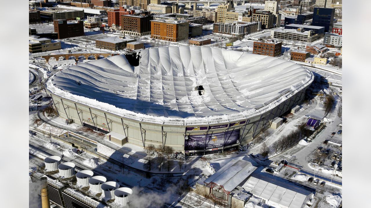 The Vikings won't try to freeze out the Saints with open stadium doors