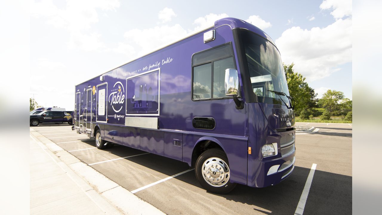 Minnesota Vikings Foundation Rolls Out Vikings Table Charity Food Truck