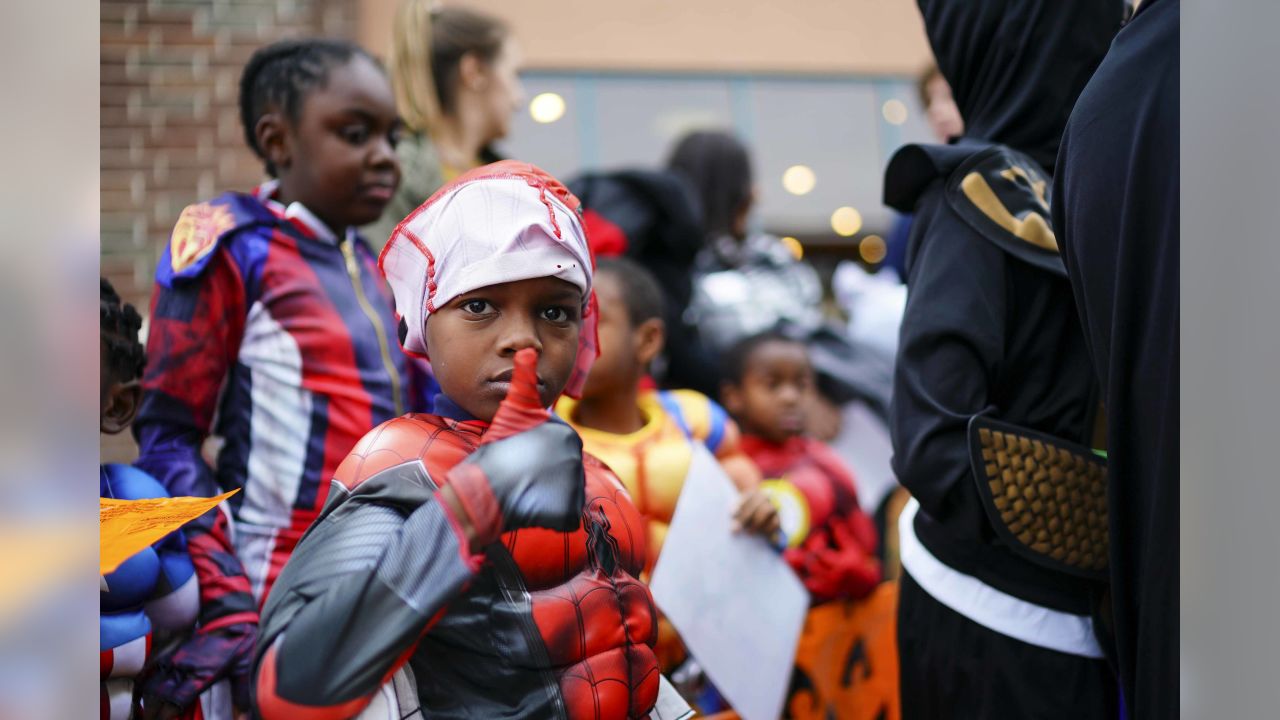 Cousins Holds Surprise Halloween Party For Local Children