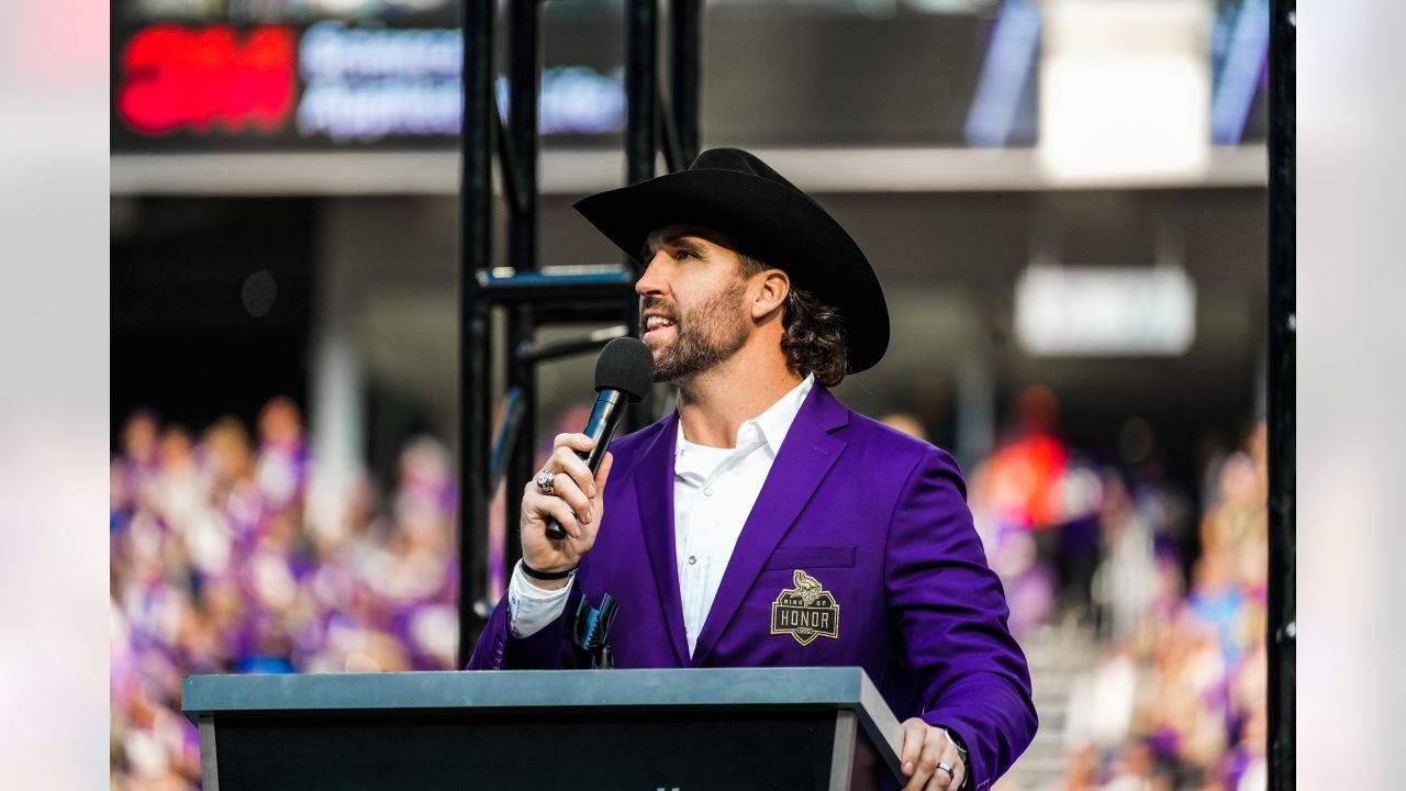 See Jared Allen's Ring of Honor Induction Ceremony - Daily Norseman