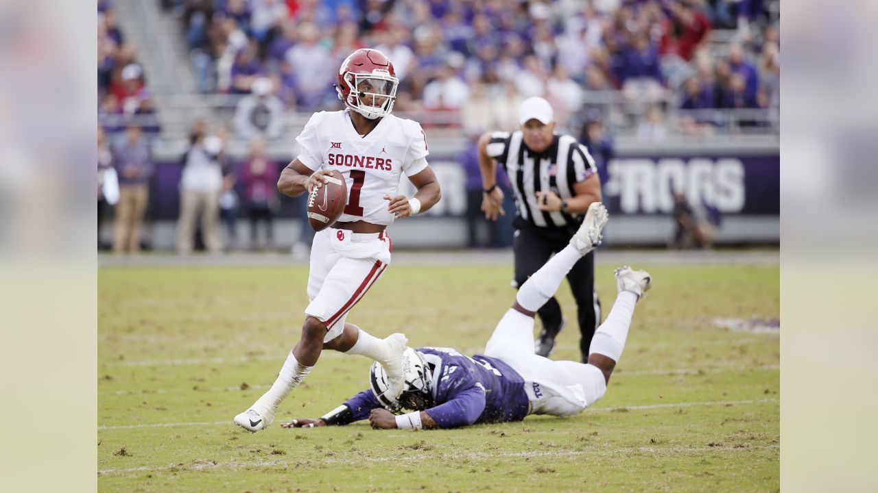 A's go high-risk, high-reward by taking Oklahoma quarterback — and center  fielder — Kyler Murray in first round - The Athletic