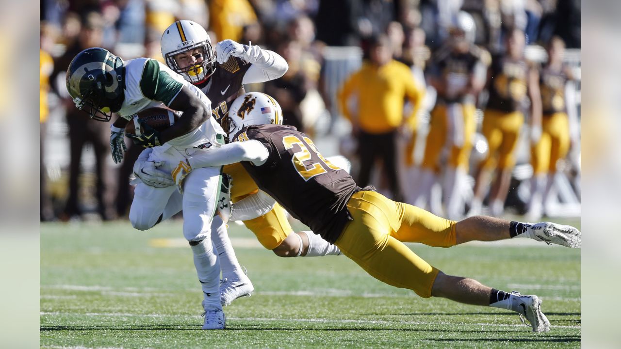 Wyoming safety Marcus Epps juggles fatherhood, football