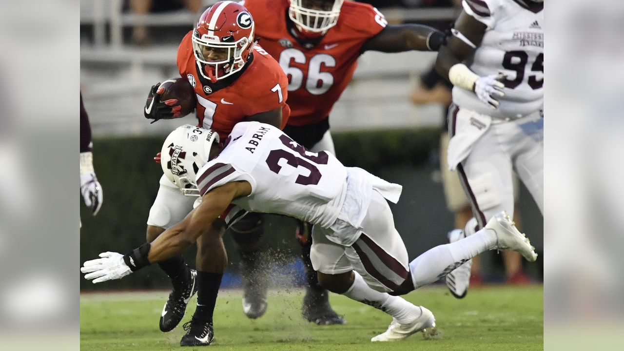 Mississippi State's Johnathan Abram steps up for dejected Bulldogs