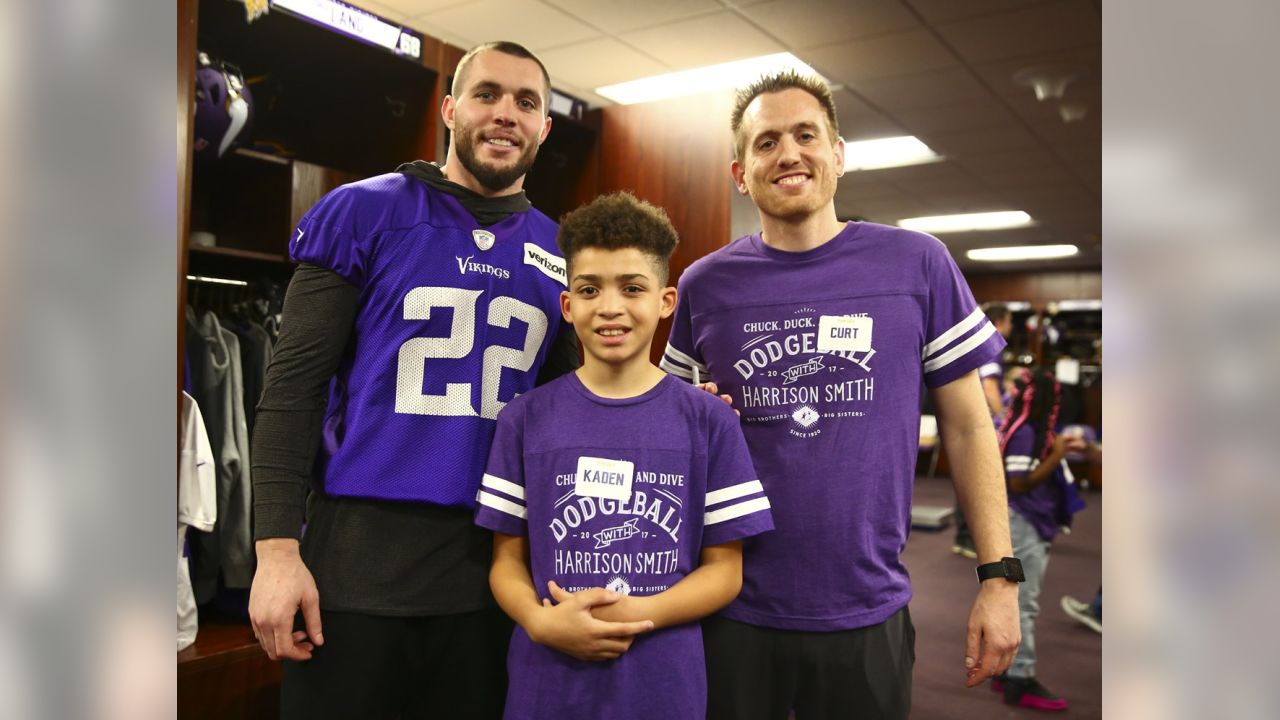 Harrison Smith Surprises Big Brothers Big Sisters at Dodgeball Game