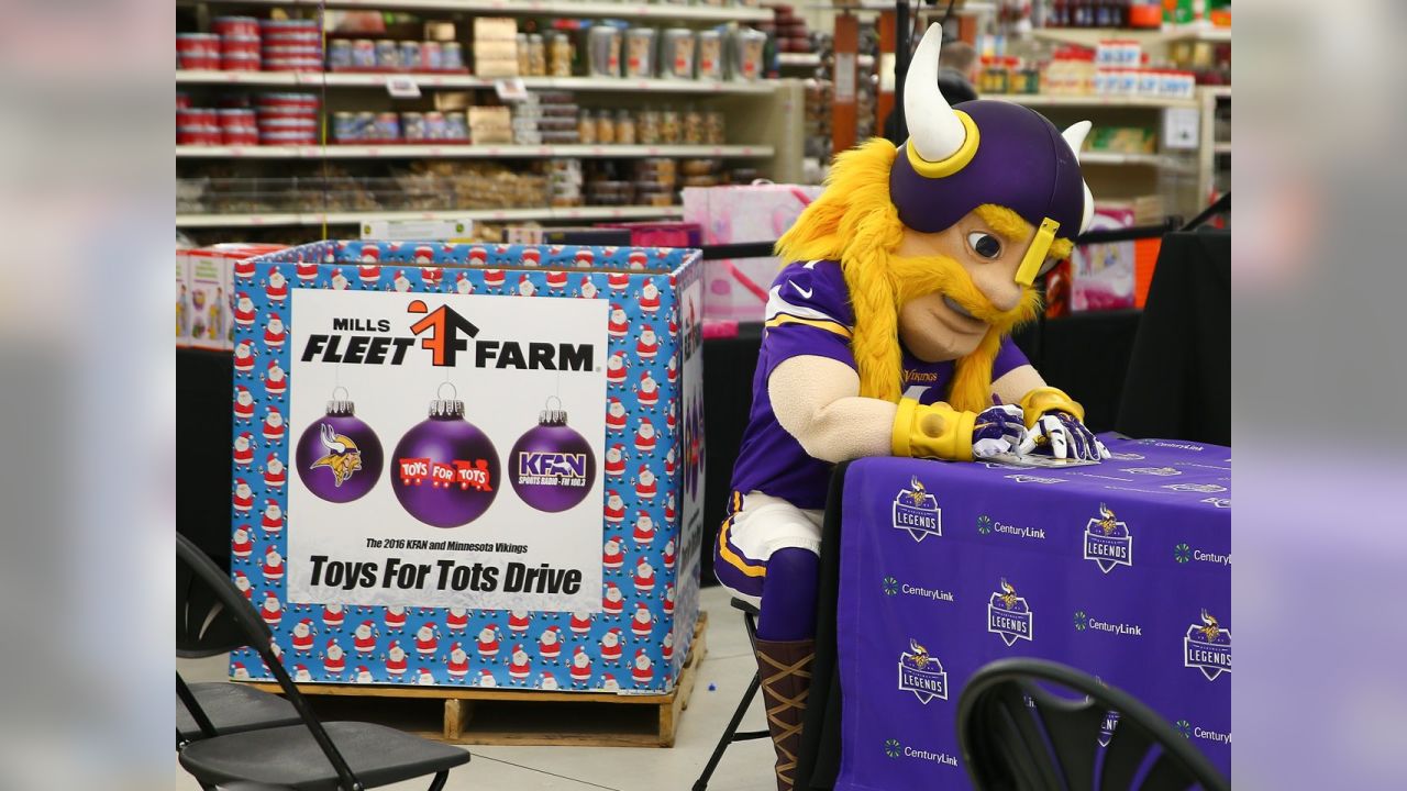 Toys For Tots  Minnesota Vikings –