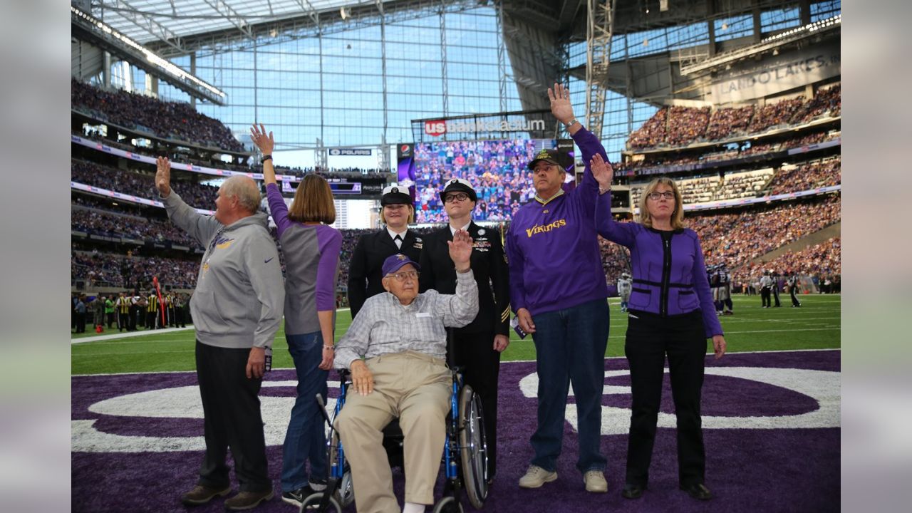 Vikings Hold Annual Salute to Service Game