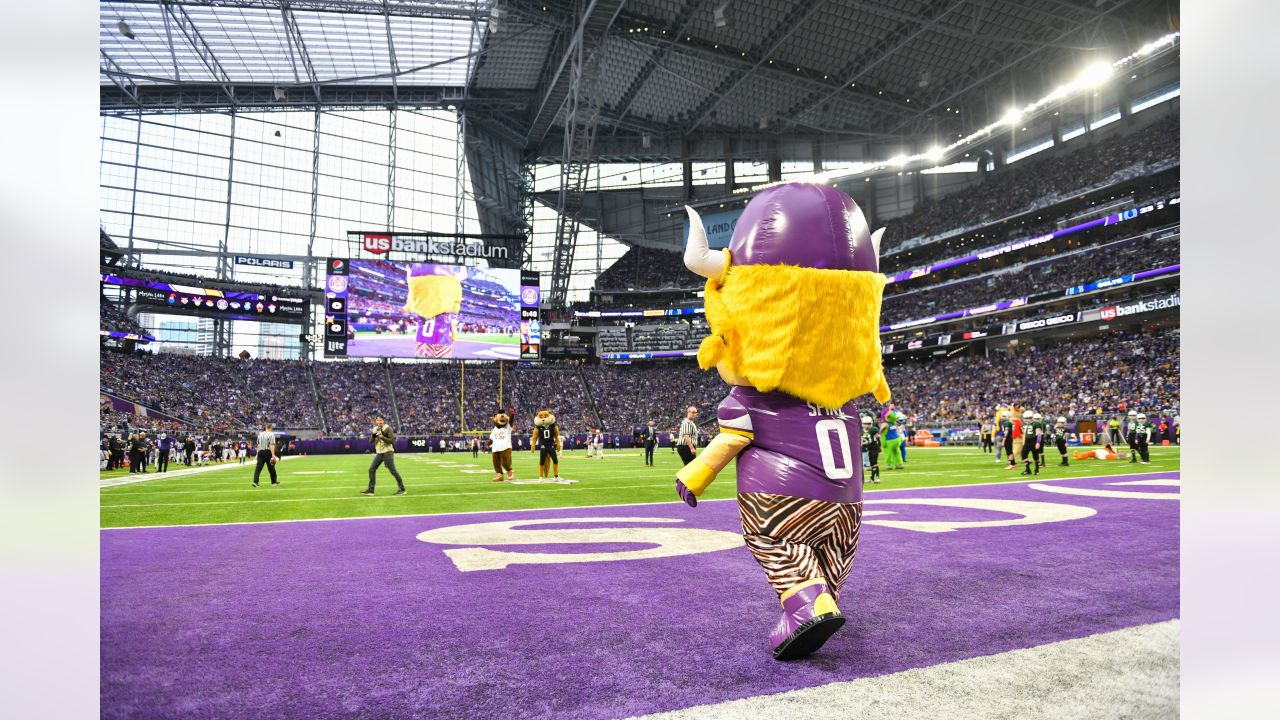 Vikings Mascot Halftime Game