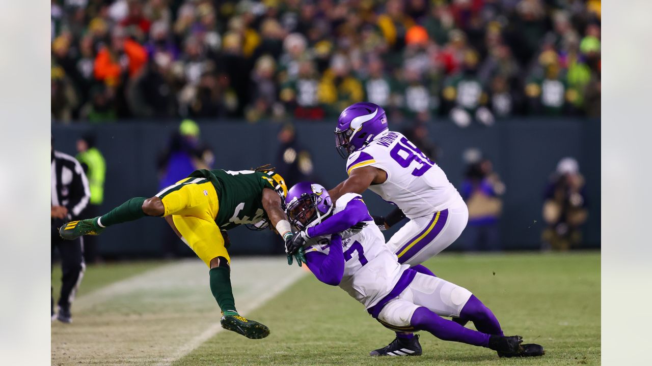 Minnesota Vikings cornerback Patrick Peterson (7) in action during an NFL  football game against the Chicago Bears, Sunday, Jan. 9, 2022 in  Minneapolis. Minnesota won 31-17. (AP Photo/Stacy Bengs Stock Photo - Alamy