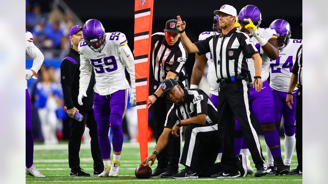 Vikings surrender last-second touchdown, lose 29-27 to Detroit National  News - Bally Sports