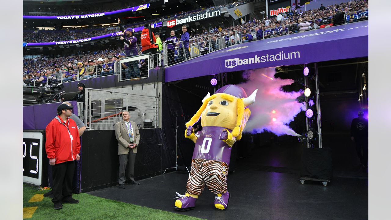 Vikings Mascot Halftime Game