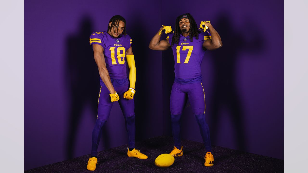 Vikings to Wear Primetime Purple Uniforms Against Patriots