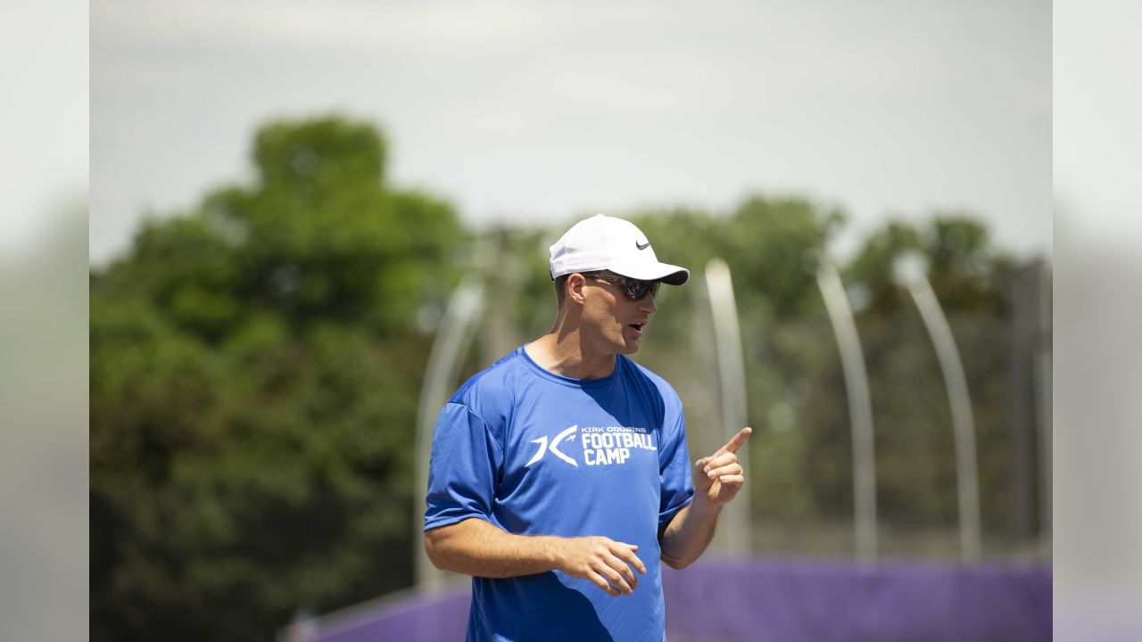 Kirk Cousins Hosts First Youth Camp in Minnesota