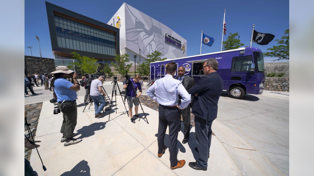 Minnesota Vikings Foundation Rolls Out Vikings Table Charity Food Truck