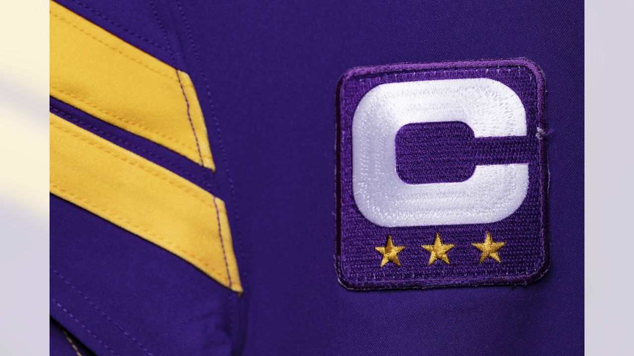 Equipment Staff Prepares Primetime Purple Jerseys for Vikings