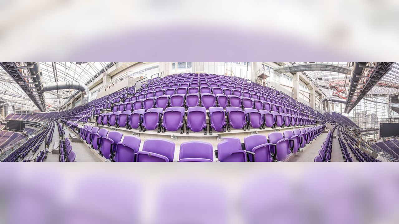 MN Vikings - 1st Game at US Bank Stadium - Blakeway Panoramas NFL Posters