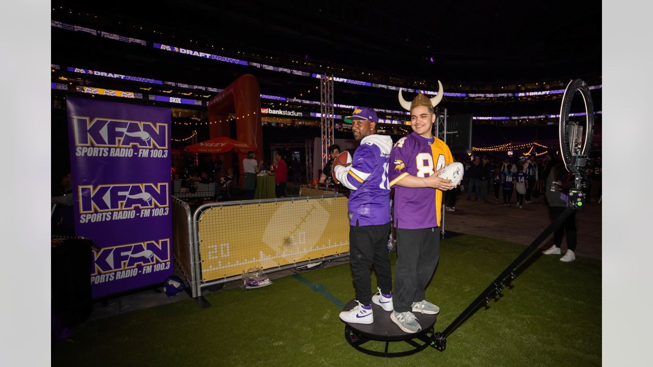 Vikings to host 2023 NFL Draft party at U.S. Bank Stadium