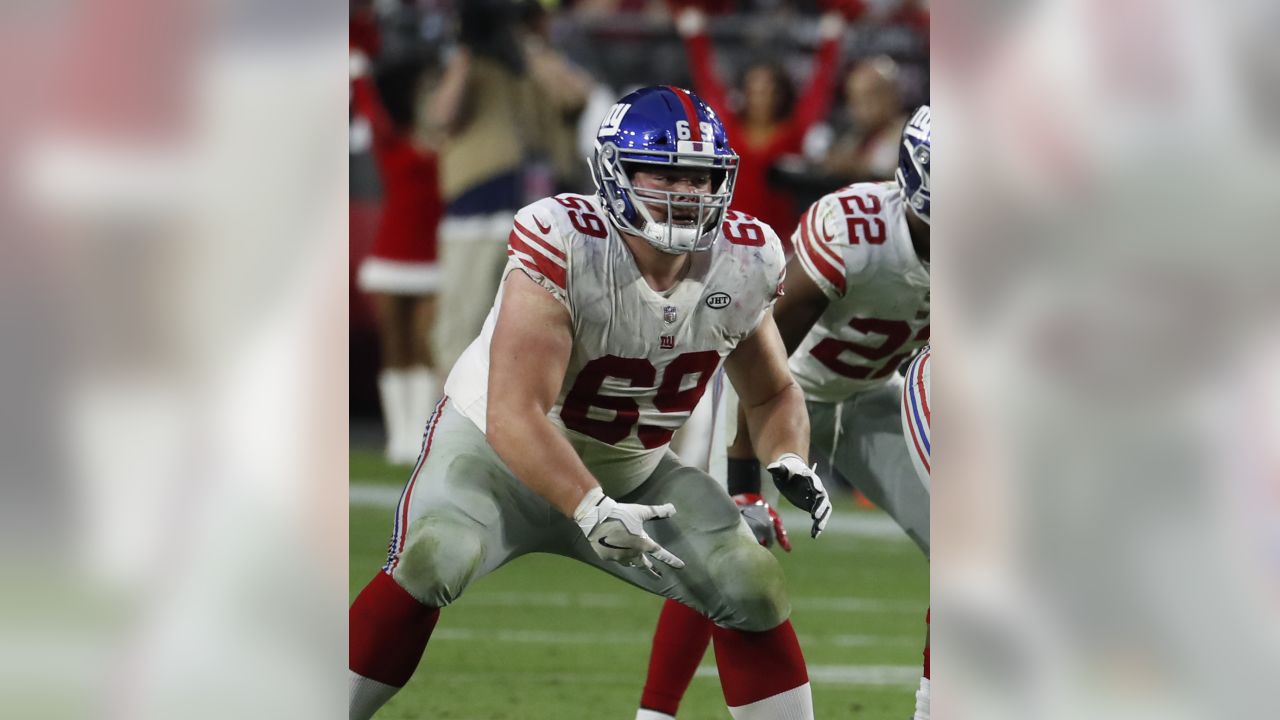 East Rutherford, New Jersey, USA. 31st Dec, 2017. New York Giants offensive  tackle Jon Halapio (75) during NFL action between the Washington Redskins  and the New York Giants at MetLife Stadium in